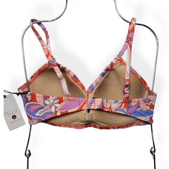 Shade  & Shore  Multi Color Underwired Bikini Top 32B - Picture 2 of 3